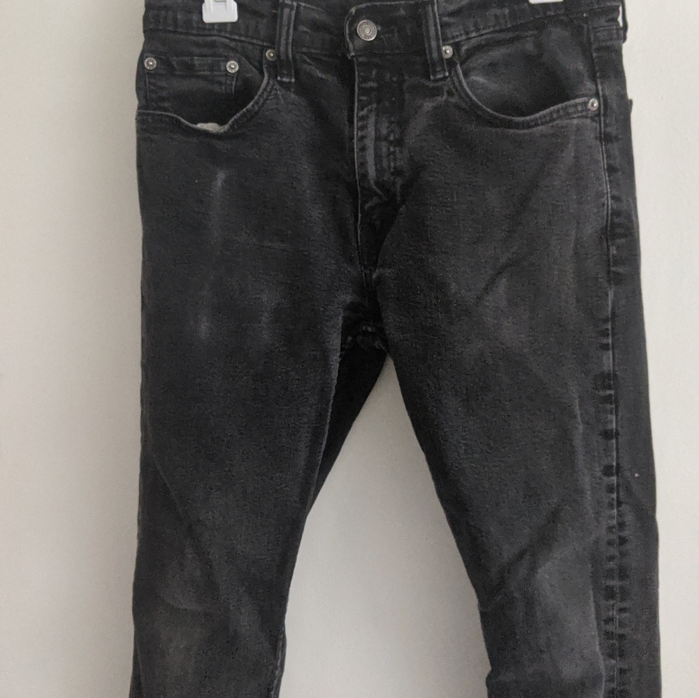 Levi's 512 Black Jeans
